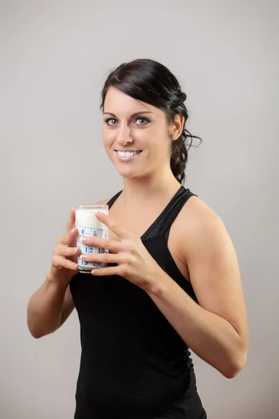 Dricksmjölk — Stockfoto