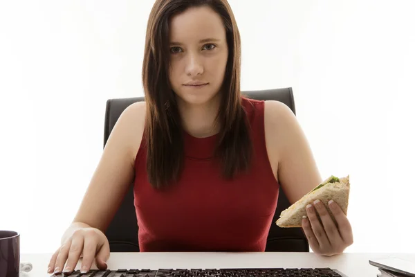 Working lunch — Stock Photo, Image