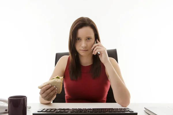 Almoço de trabalho — Fotografia de Stock