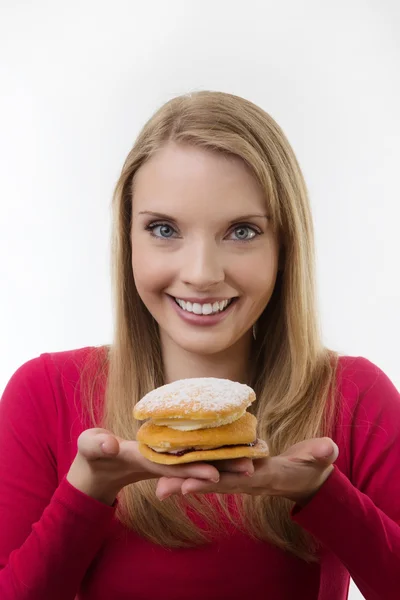 I love cake — Stock Photo, Image