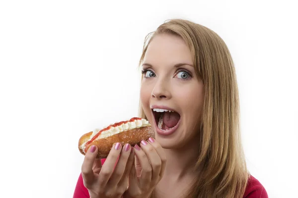 I love cake — Stock Photo, Image