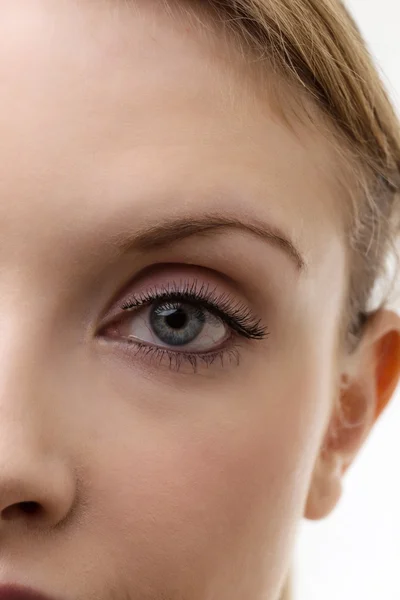 Primer plano de la cara de mujer — Foto de Stock