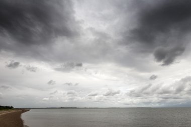 Doğu mersea deniz manzarası