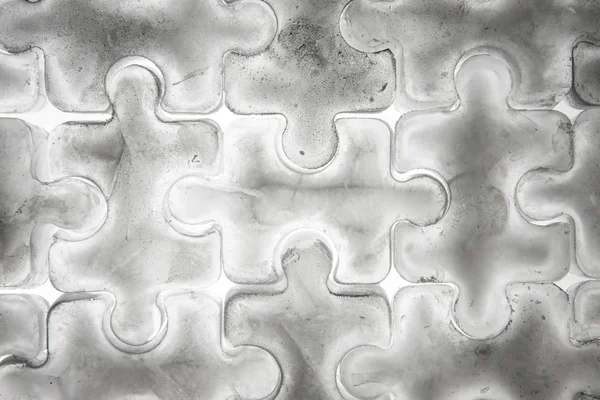 Piezas de rompecabezas de hielo —  Fotos de Stock