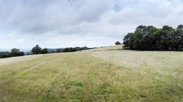 Piękny Panoramiczny Widok Góry Wsi Cotswolds Anglii — Zdjęcie stockowe