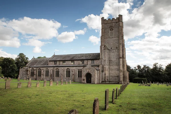 Kościół Jakuba Wielkiego Castle Acre King Lynn England — Zdjęcie stockowe