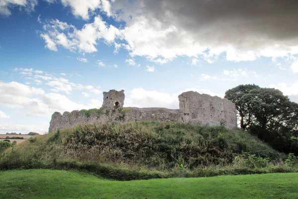 城の村の荒廃した中世の建物の風景のイメージ Acre Norford English — ストック写真
