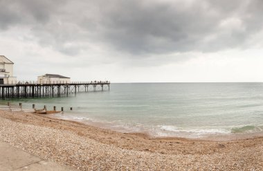 İskeledeki Bognor Regis 'in Costline' ı