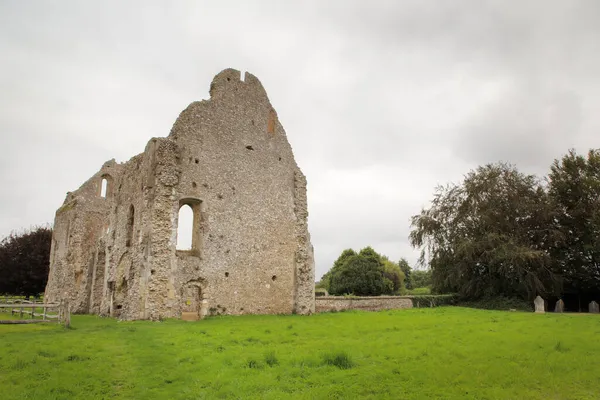 Widok Zrujnowanego Klasztoru Boxgrove West Sussex Anglia — Zdjęcie stockowe