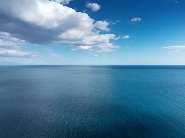 Krajobraz Morski Wizerunek Morza Nieba Nad Oceanem — Zdjęcie stockowe