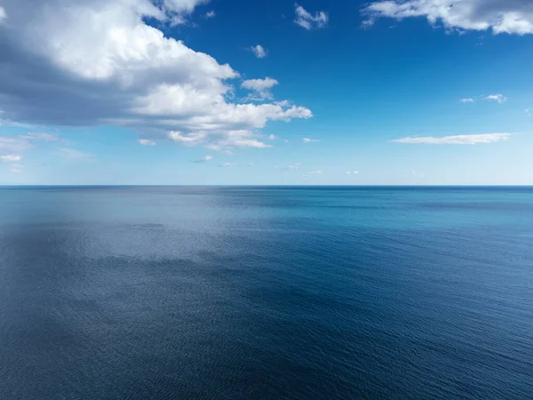 Meereslandschaft Bild Des Meeres Und Des Himmels Über Dem Ozean — Stockfoto