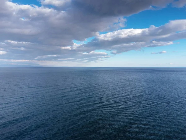 Meereslandschaft Bild Des Meeres Und Des Himmels Über Dem Ozean — Stockfoto