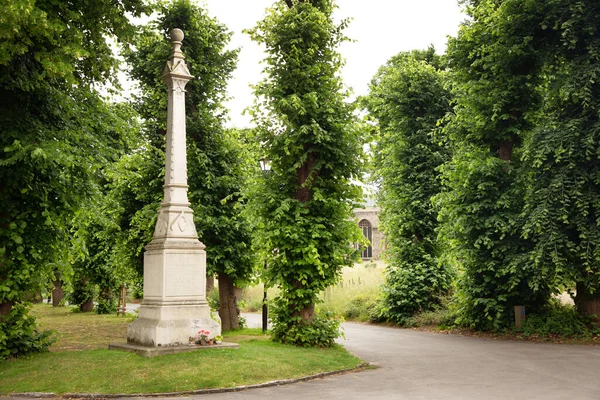 Monument Forme Obélisque Portant Les Noms Protestants Exécutés Xvie Siècle — Photo