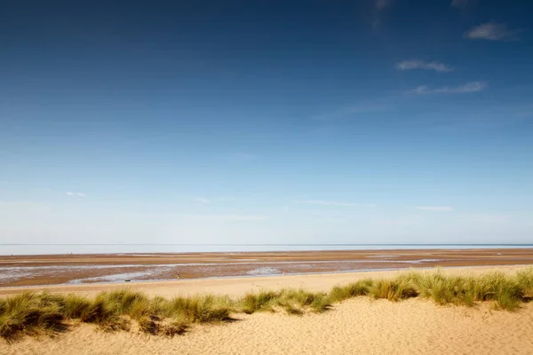 Морской Пейзаж Вдоль Приморского Города Ханстантон Норфолке Англия — стоковое фото