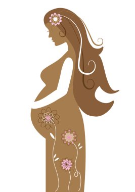 Pregnant Lady clipart