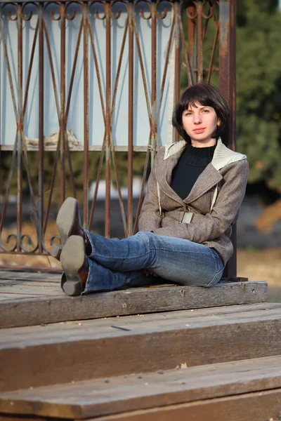 Mujer joven — Foto de Stock