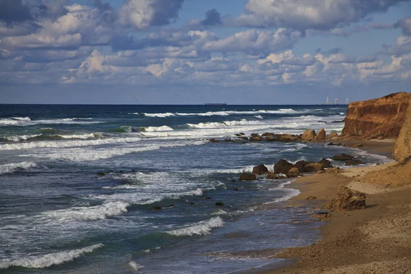 La côte de la mer Méditerranée — Photo