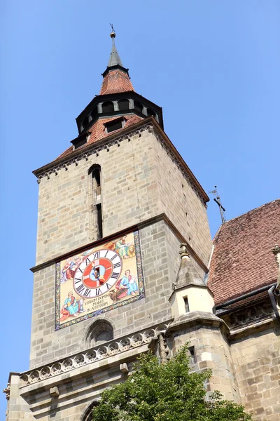 Torre del reloj de la Iglesia Negra —  Fotos de Stock