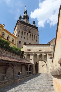 Sighisoara Medieval City,Romania clipart