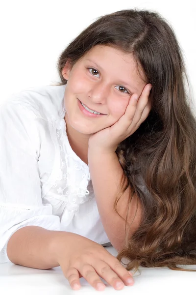 Young schoolgirl — Stock Photo, Image