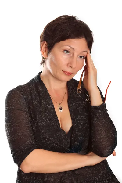 Başı ağrıyan kadın