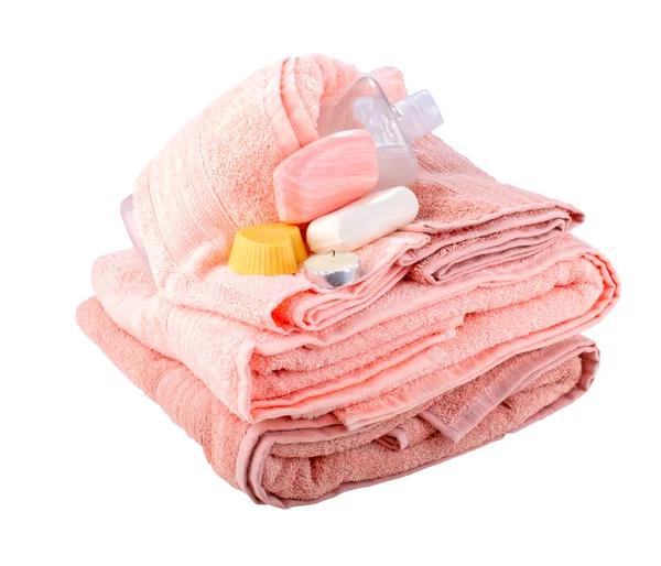 Fluffy towels — Stock Photo, Image