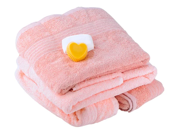 Fluffy towels — Stock Photo, Image