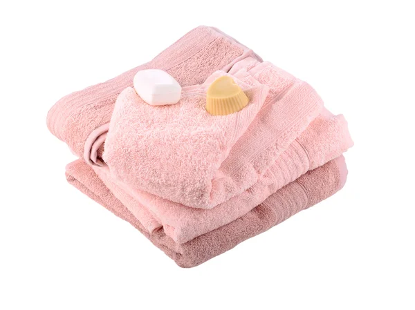 Fluffy towels — Stock Photo, Image