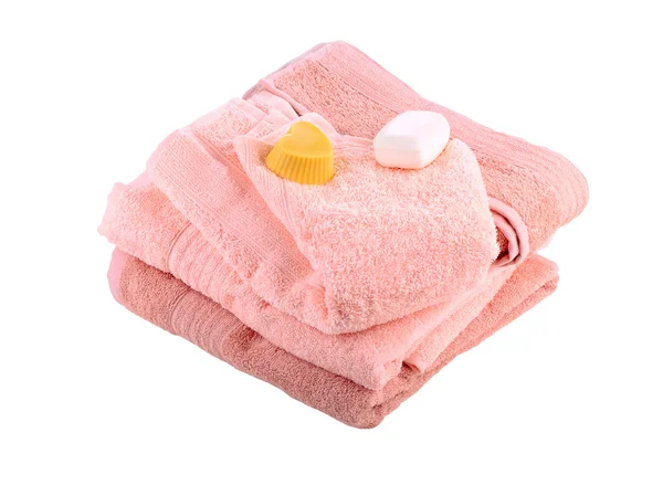 Fluffy towels — Stock Photo, Image