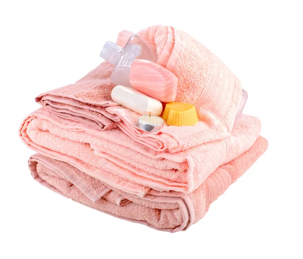 Fluffy towels — Stock Photo, Image