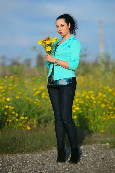 Young brunette — Stock Photo, Image