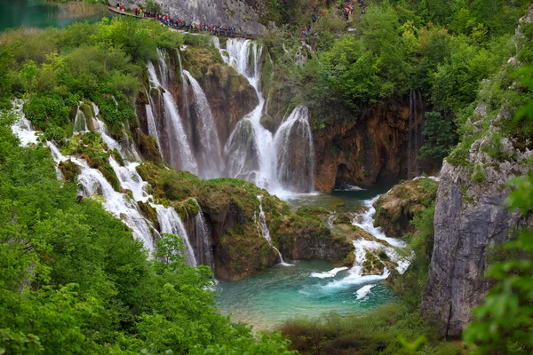 Parque Nacional dos Lagos Plitvice — Fotografia de Stock