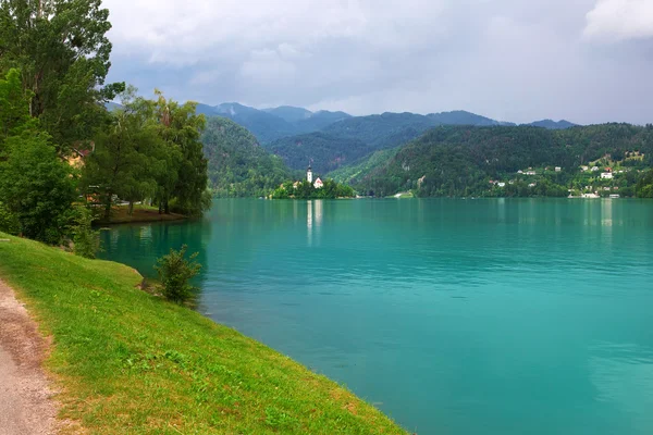 Lago Bled. — Foto de Stock