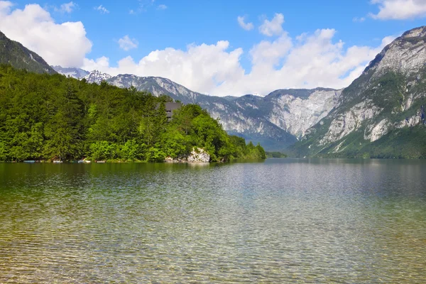 Lago Bohinj — Foto de Stock