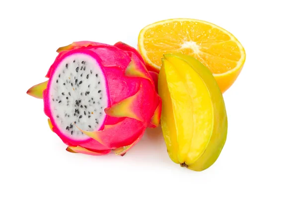 Екзотичні фрукти — стокове фото