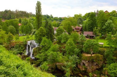  rastoke, Hırvatistan. 