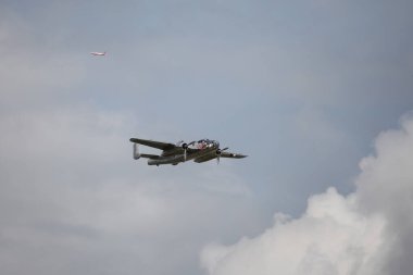 BUDAPEST, HUNGARY - 24 Haziran 2018: Bir B-25J 