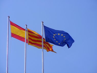 Mavi gökyüzü bayrakları