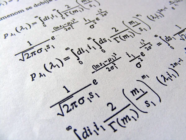 Mathematics — Stock Photo, Image