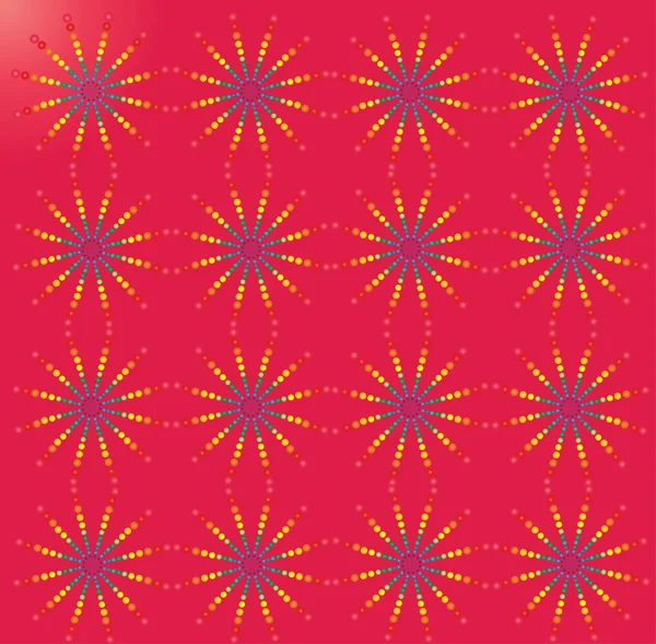 Abstrait fond pointillé coloré — Image vectorielle