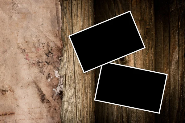 Eski kağıt arka plan boş resim çerçeveleri — Stok fotoğraf