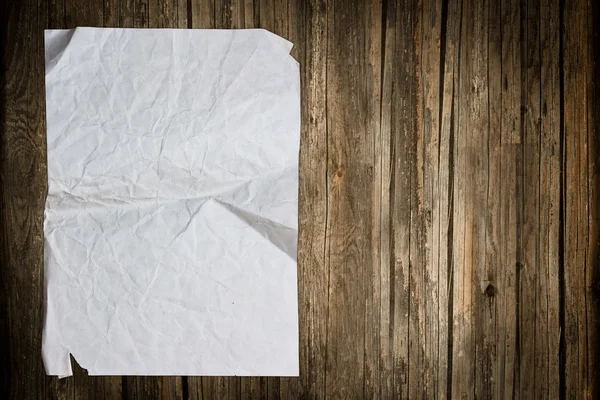 Hasarlı eski kağıt levha — Stok fotoğraf