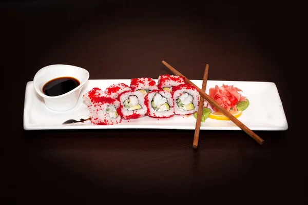 Délicieux sushi — Photo