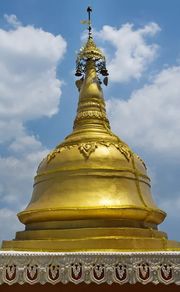 Dharmikarama burmese temple on island Penang, Malaysia — Stock Photo, Image