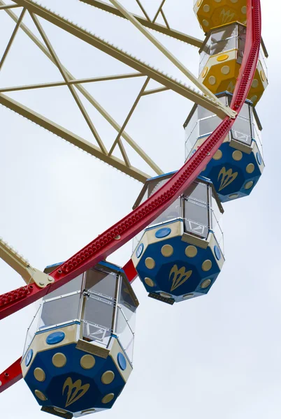 Roue ferris colorée — Photo