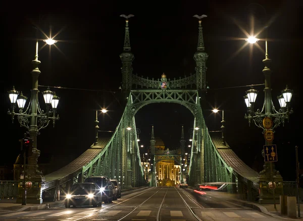 Brücke der Freiheit, budapest — Stockfoto