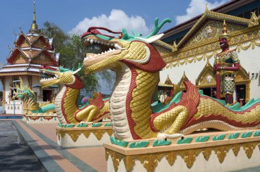 Tay tapınak wat chayamangkalaram tarihinde ada pena, heykel