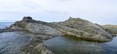 Cape stolbchatyy. kurily, ada kunashir