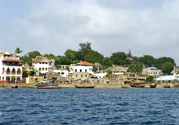 Lamu Town en la isla de Lamu en Kenia . — Foto de Stock
