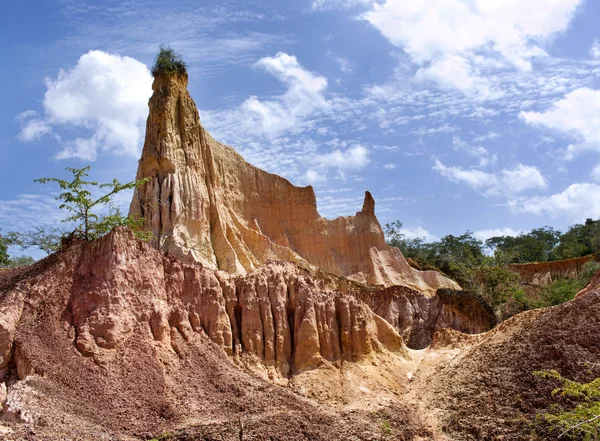 The Hell's Kitchen, Marafa Canyon, Kenya — Stock Photo, Image